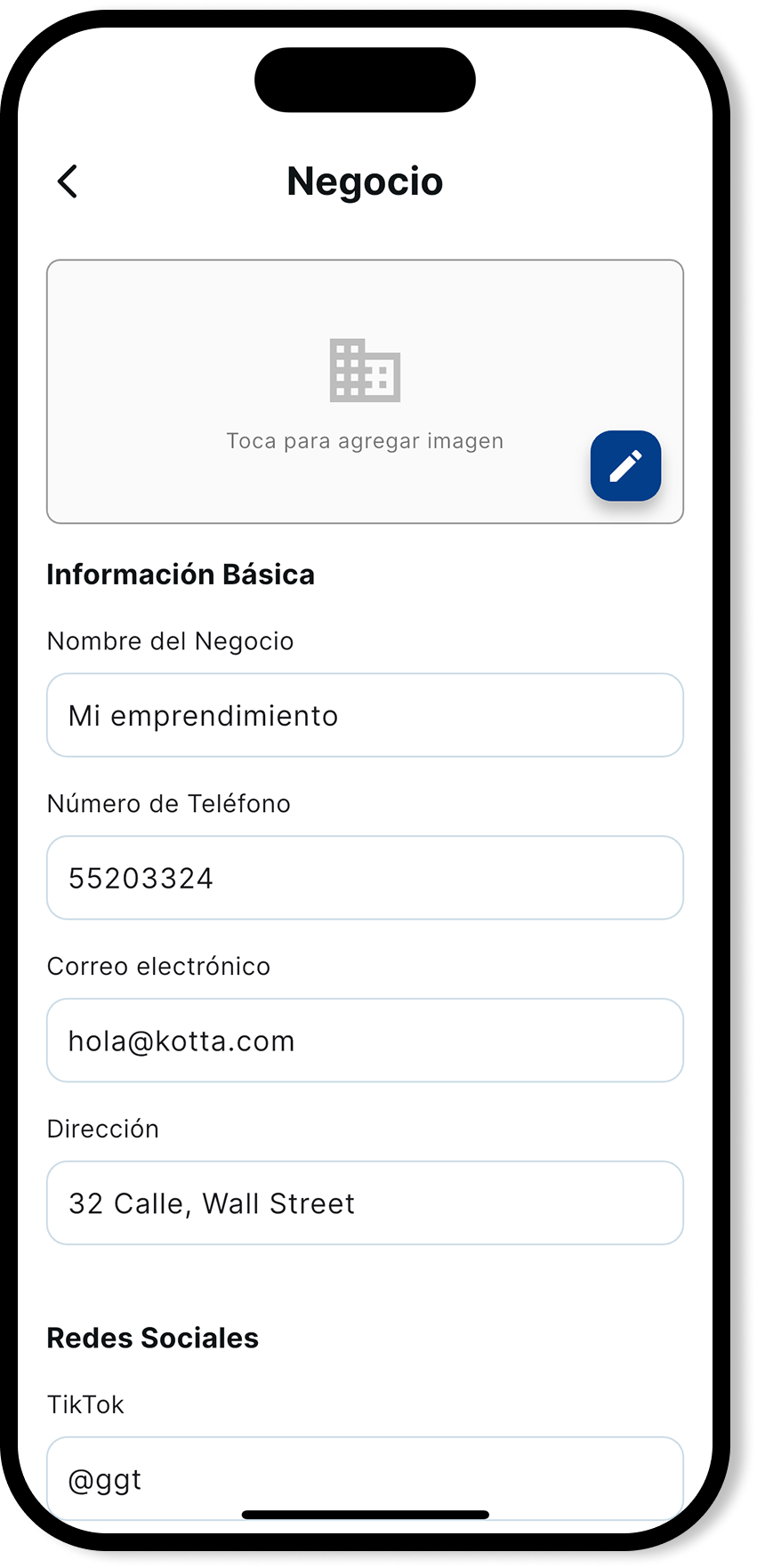 Captura de pantalla de la app 4